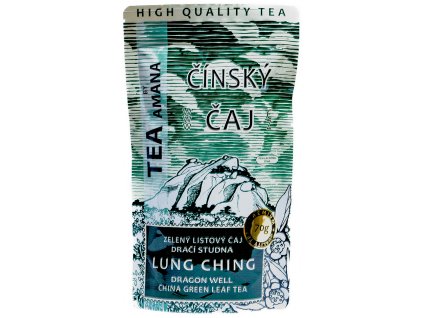 Zelený čaj Čína Lung Ching Dragon Well AMANA 70 g