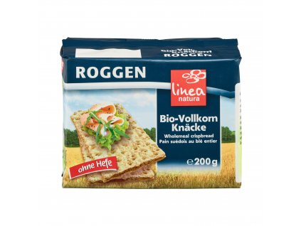 Knäckerbrot ražný celozrnný 200 g BIO LINEA NATURA