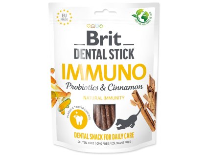 Brit Dental Stick Immuno with Probiotics and Cinnamon 7pcs
