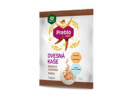 Kaše Prebio kokos s čokoládou bez mléka bezl. 65g TOPNATUR