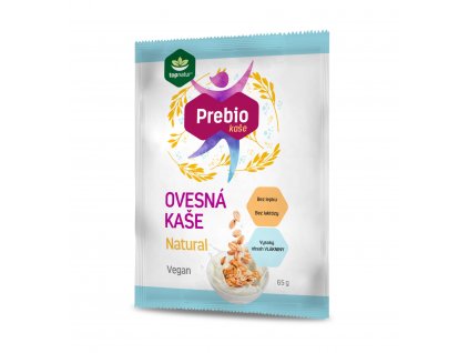 Prebio natúr zabkása tej nélkül 65g TOPNATUR