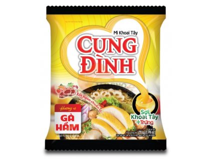 CUNG DINH inst. nudle příchuť dušené kuře 79g