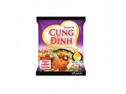 CUNG DINH inst. nudle příchuť dušené vepřové s houbami 79g