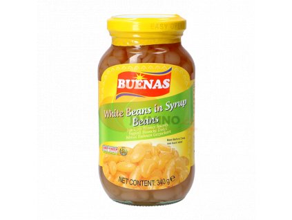 BUENAS Bílé fazole v sirupu 340g