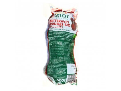 Lunor Beetroot vacuum packed 500g organic