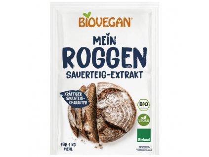 Biovegan Aluat uscat de secară 30g organic