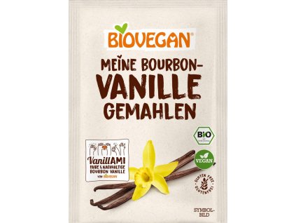 Pudră de vanilie biovegană 5g organic