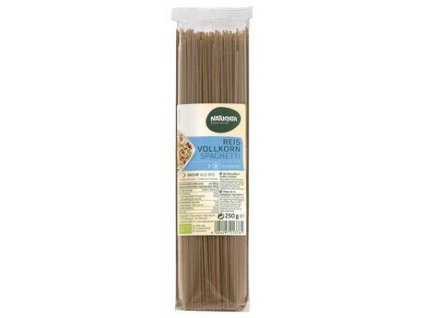 Naturata Špagety celozrnné rýžové 250g bio