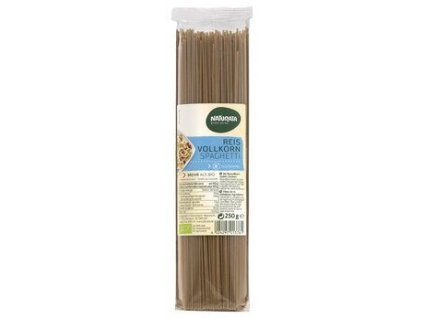 Spaghete cu orez integral Naturata 250g bio