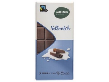Ciocolata cu lapte Naturata 100g bio
