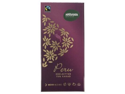 Naturata Čokoláda hořká Peru 100g bio