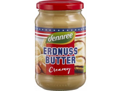 Dennree Unt de arahide neted 350g organic