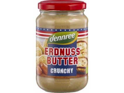 Dennree Peanut Butter Crunchy 350g Organic
