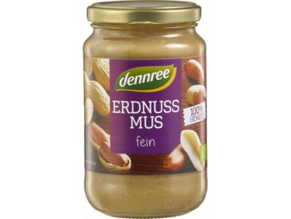 Dennree 100% Arašídové máslo 350g bio