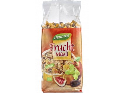 Dennree Ovocné müsli 750g bio