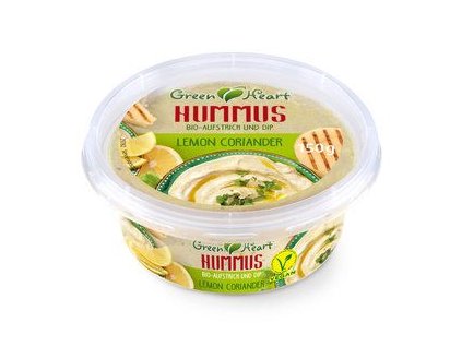 Green Heart Hummus citron a koriandr 150g bio