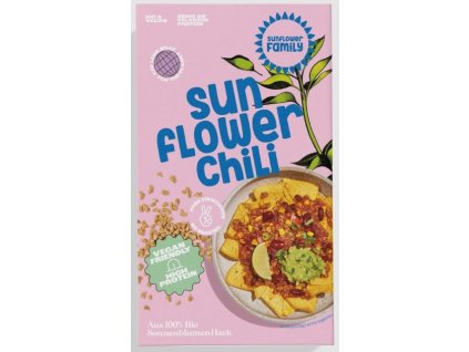 Sunflower Family Slunečnicová drť chili sin carne 131g bio