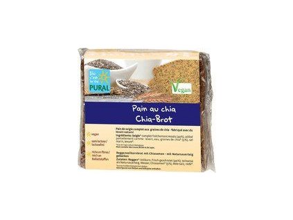 Chleb żytni Pural z chia 375g ekologiczny