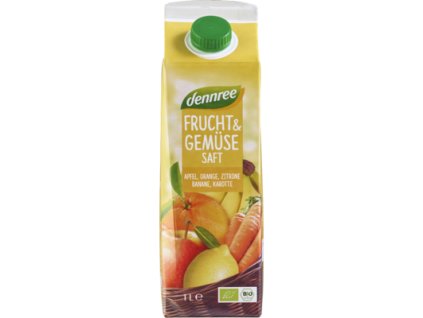 28644 dennree stava z ovoce a zeleniny zluta 1 l bio