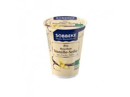 Söbbeke Vanilková Bourbon omáčka 200g bio