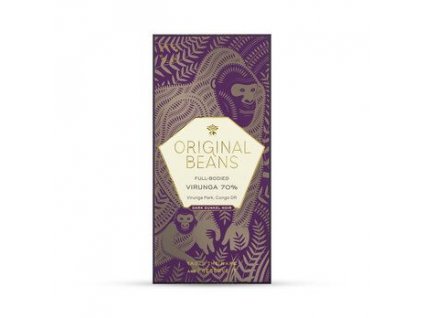 Original Beans Schokolade Cru Virunga 70g bio