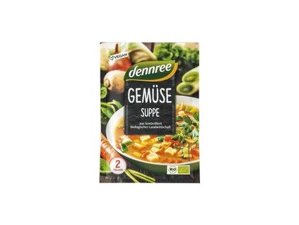 Dennree Zupa warzywna 40 g organiczna