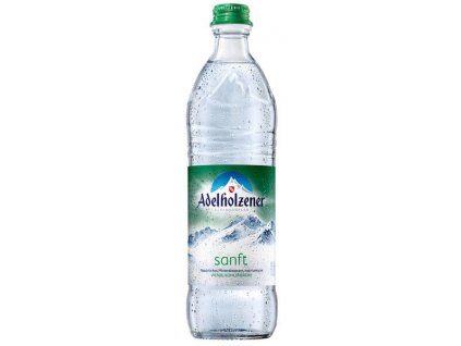 Adelholzener Mineralwasser, leicht prickelnd, 500 ml Glas