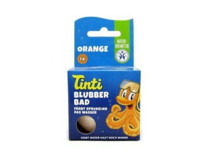 TINTI Bublinková koupel oranžová 40g eco