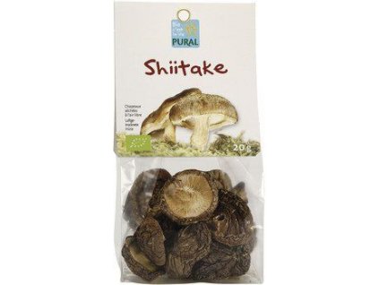 Pural Shiitake sušené 20g bio