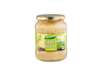 Zelí kysané 680 g BIO DENNREE