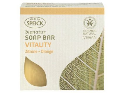 Speick Bionatur Mýdlo Vitalita citron pomeranč 100g eco