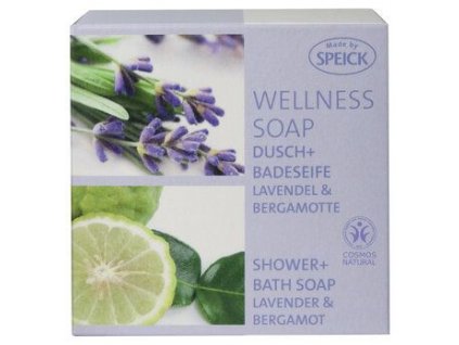 Speick Wellness Mýdlo levendule bergamot 200g eco