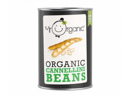Mr.Organic Bílé fazole 400g bio