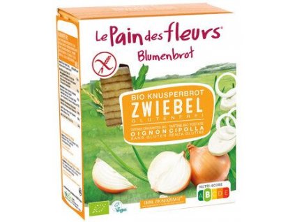Blumenbrot Chrupiący chleb z cebulą 150g ekologiczny