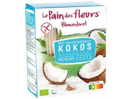 Blumenbrot Crispy bread with coconut 150g organic