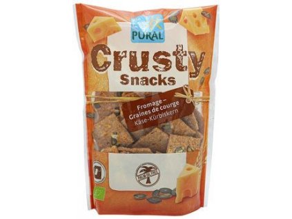 Pural Crusty snack dýňové semínko se sýrem 110g bio