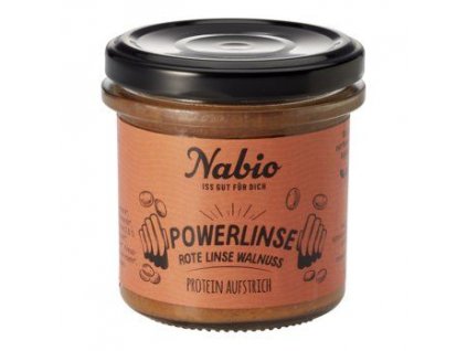 Nabio Brotaufstrich Rote Linsen, Walnüsse und Datteln 140g bio