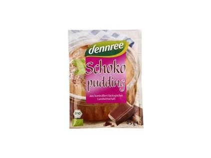 Dennree Pudink čokoládový 3x45g bio