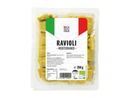 Bella Italia Ravioli Mediterraneo 250g ekologiczne