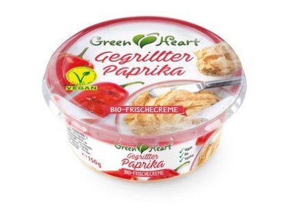 30735 green heart krem s grilovanou paprikou 150g bio