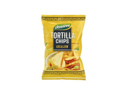 Dennree Tortilla Chips slané 125g bio
