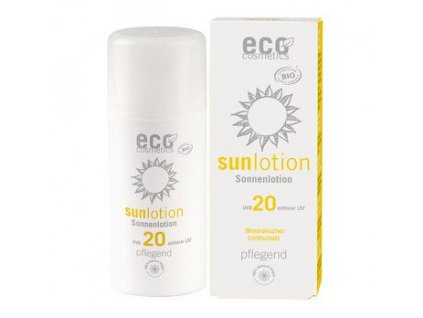 ECO Cosmetics Opalovací mléko SPF20 granátové jablko a goji 100ml eco