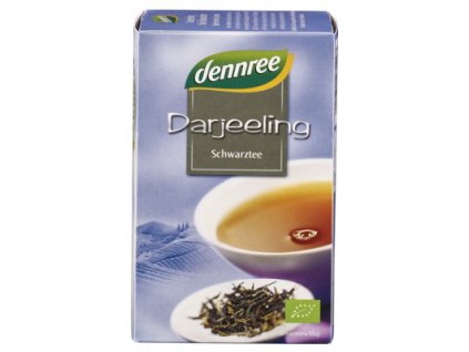 Dennree Darjeeling černý čaj 30g bio