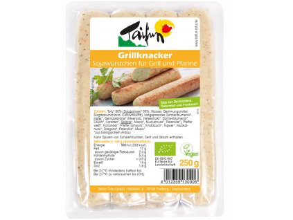 Taifun Grillezett kolbász 250g bio