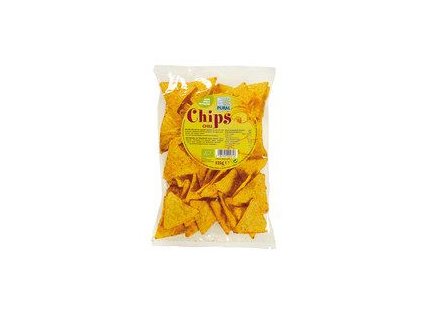 Pural Kukuřičné chipsy chilli 125g bio