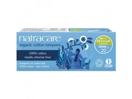 Tampony Natracare Regular 20szt. eko