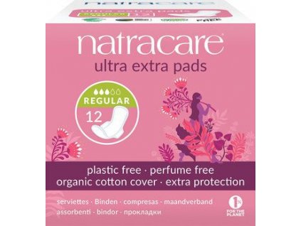 Natracare Normal Ultra extra Binden 12 Stück Öko