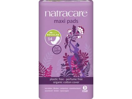 Natracare Vložky Regular maxi 14ks eco