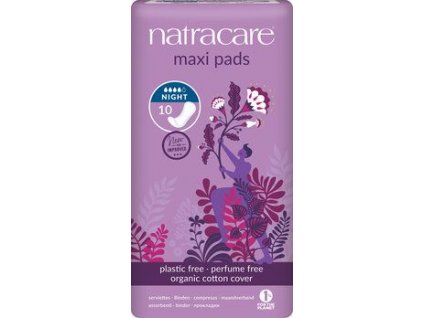 Natracare éjszakai betétek 10db eco