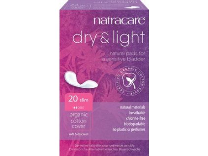 Natracare Incontinence pads thin 20pcs eco